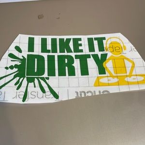 vinyl sticker great for cars,locker doors, windows, lap tops, tablets,